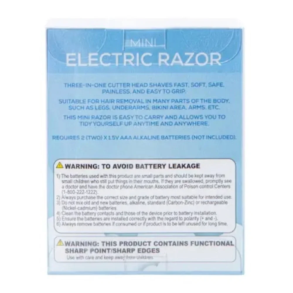 Mini Electric Razor, NWT - Picture 4 of 4